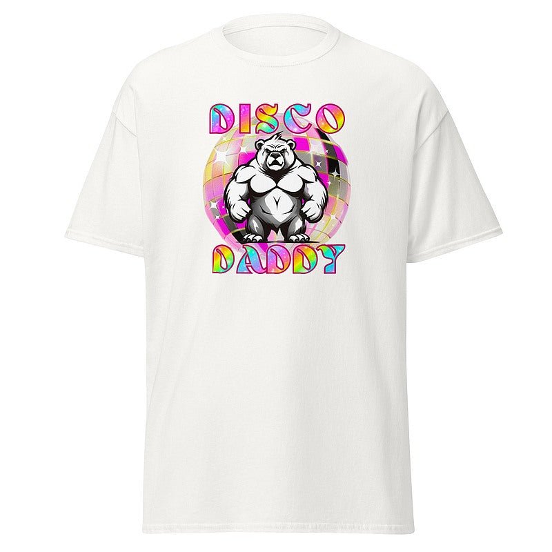 Disco Daddy Retro Bear T-ShirtT-ShirtGalactrip CoutureDisco Daddy Retro Bear T-Shirt