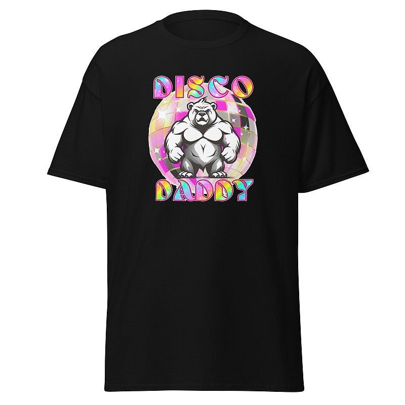 Disco Daddy Retro Bear T-ShirtT-ShirtGalactrip CoutureDisco Daddy Retro Bear T-Shirt