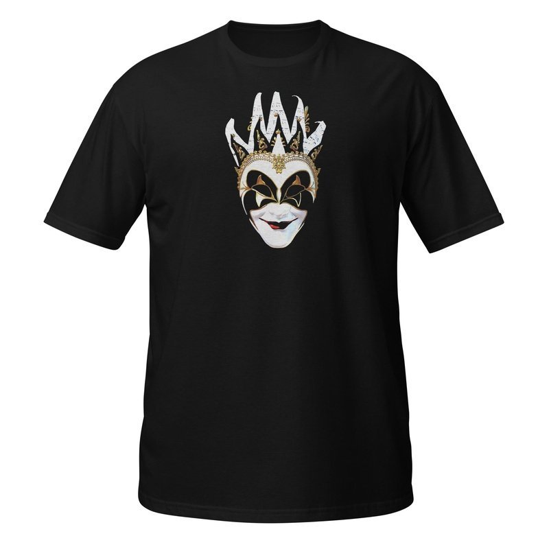 DJ Venetian Mask Unisex T - ShirtT - ShirtGalactrip CoutureDJ Venetian Mask Unisex T - Shirt