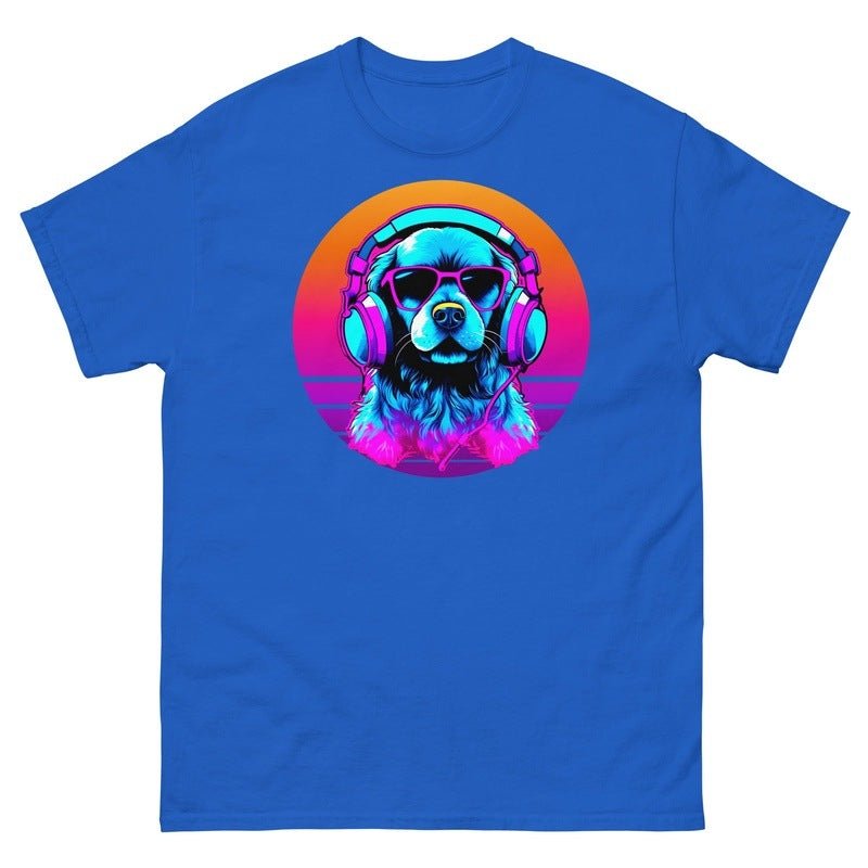 Dog DJ T - Shirt Clubbing Party Night Out Trippy Mens LadiesT - ShirtGalactrip CoutureDog DJ T - Shirt Clubbing Party Night Out Trippy Mens Ladies