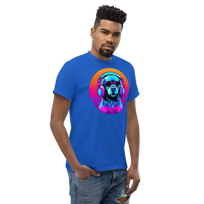 Dog DJ T - Shirt Clubbing Party Night Out Trippy Mens LadiesT - ShirtGalactrip CoutureDog DJ T - Shirt Clubbing Party Night Out Trippy Mens Ladies