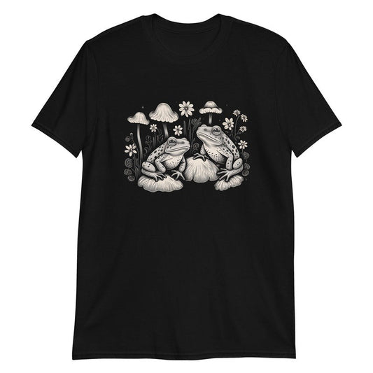 Frogs and Mushrooms | Cottagecore T - ShirtT - ShirtGalactrip CoutureFrogs and Mushrooms | Cottagecore T - Shirt