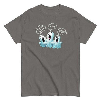 Funny Halloween T - shirt: 3 Little Ghosts Scared of the Dark | UnisexT - ShirtGalactrip CoutureFunny Halloween T - shirt: 3 Little Ghosts Scared of the Dark | Unisex T - Shirt 18