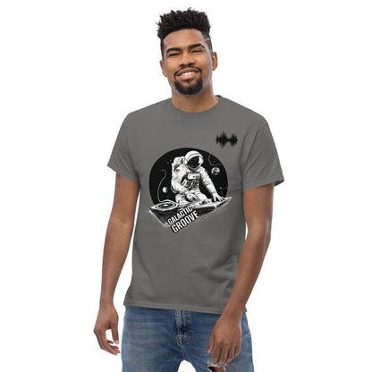 Galactic Groove Astronaut DJ T - ShirtT - ShirtGalactrip CoutureAstronaut DJ Space Party T - Shirt - Sleek Black and White Design - Music and Space Science Lover - Fashionable Unisex Tee