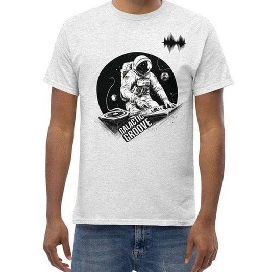 Galactic Groove Astronaut DJ T - ShirtT - ShirtGalactrip CoutureAstronaut DJ Space Party T - Shirt - Sleek Black and White Design - Music and Space Science Lover - Fashionable Unisex Tee T - Shirt 18