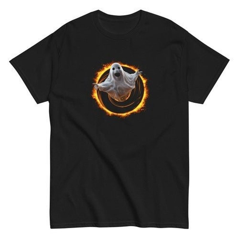 Ghost of Halloween Unleashed!T - ShirtGalactrip CoutureGhost of Halloween Unleashed! T - Shirt 18