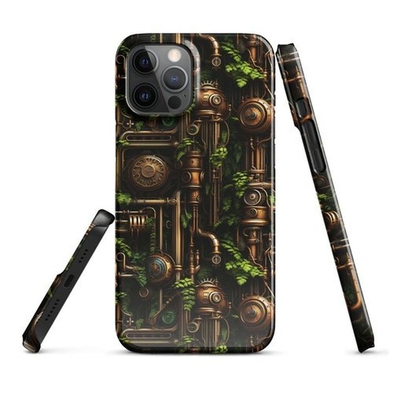 iPhone 12, 13, 14 and 15 Snap Case in Steampunk StyleiPhone CaseGalactrip CoutureiPhone 12, 13, 14 and 15 Snap Case in Steampunk Style 22.99