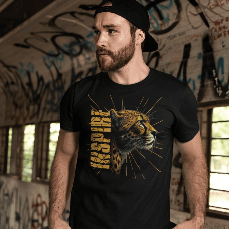 Leopard T - Shirt: InspireT - ShirtGalactrip CoutureLeopard T - Shirt: Inspire