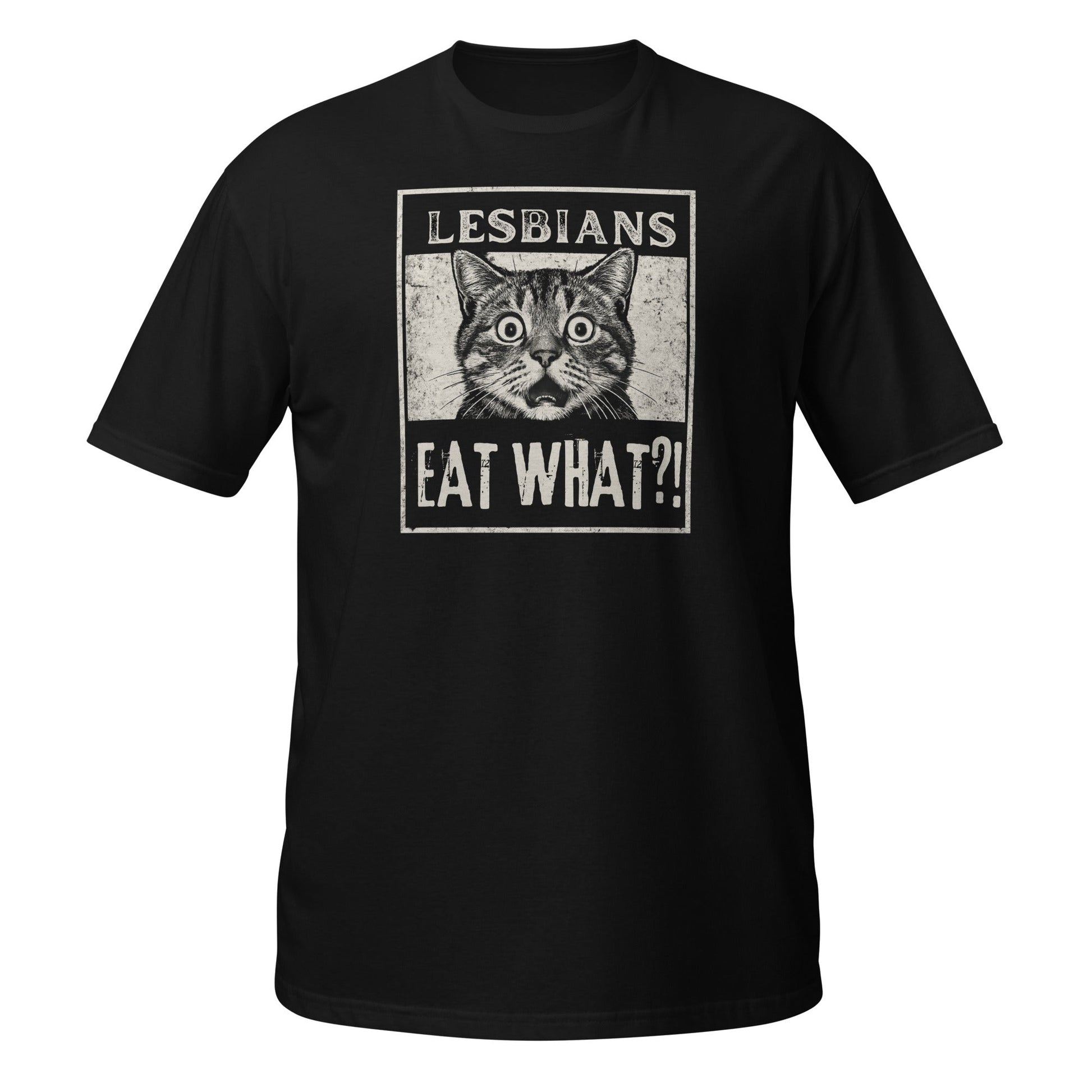 Lesbians Eat What?!T-ShirtGalactrip CoutureProduct mockup