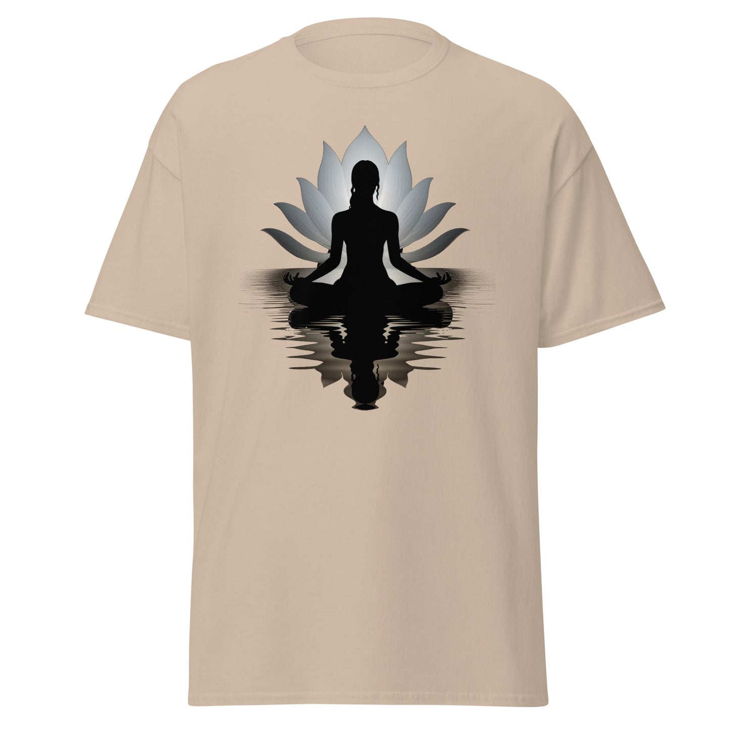 Lotus Pose - Yoga Meditation T-ShirtT-ShirtGalactrip CoutureLotus Pose - Yoga Meditation T-Shirt