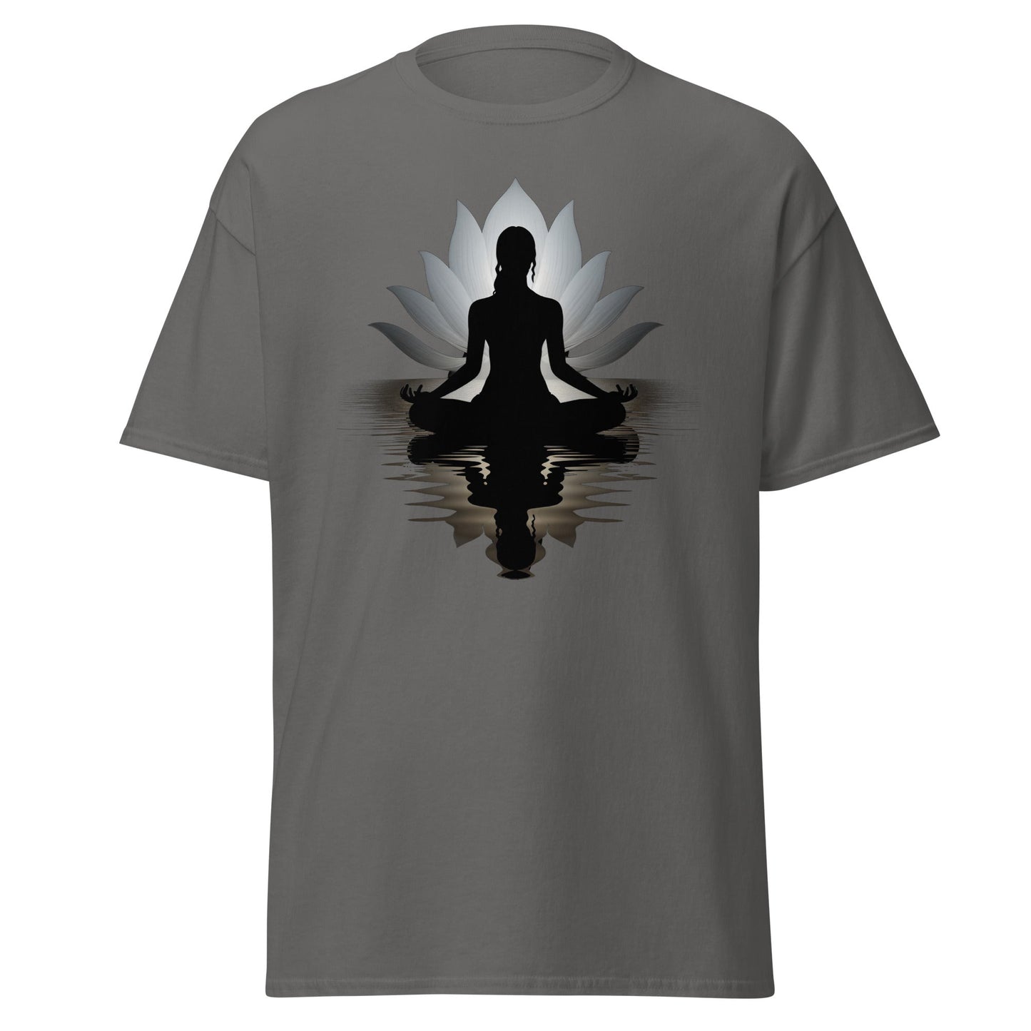 Lotus Pose - Yoga Meditation T-ShirtT-ShirtGalactrip CoutureLotus Pose - Yoga Meditation T-Shirt