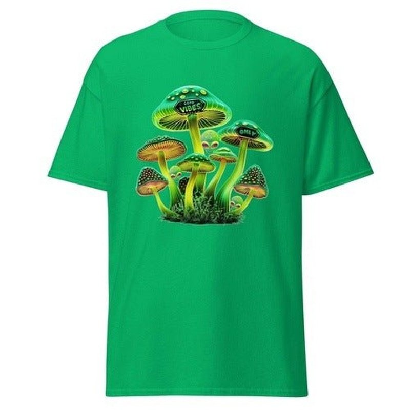 Magic Mushrooms & Aliens T - Shirt | Good Vibes OnlyT - ShirtGalactrip CoutureMagic Mushrooms & Aliens T - Shirt | Good Vibes Only T - Shirt 18