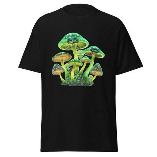 Magic Mushrooms & Aliens T - Shirt | Good Vibes OnlyT - ShirtGalactrip CoutureMagic Mushrooms & Aliens T - Shirt | Good Vibes Only T - Shirt 18