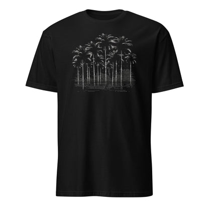 Matrix Code Palm Trees T-Shirt: Where Comfort Meets StyleT-ShirtGalactrip CoutureMatrix Code Palm Trees T-Shirt: Where Comfort Meets Style