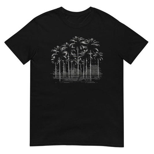 Matrix Code Palm Trees T - Shirt: Where Comfort Meets StyleT - ShirtGalactrip CoutureMatrix Code Palm Trees T - Shirt: Where Comfort Meets Style T - Shirt 18