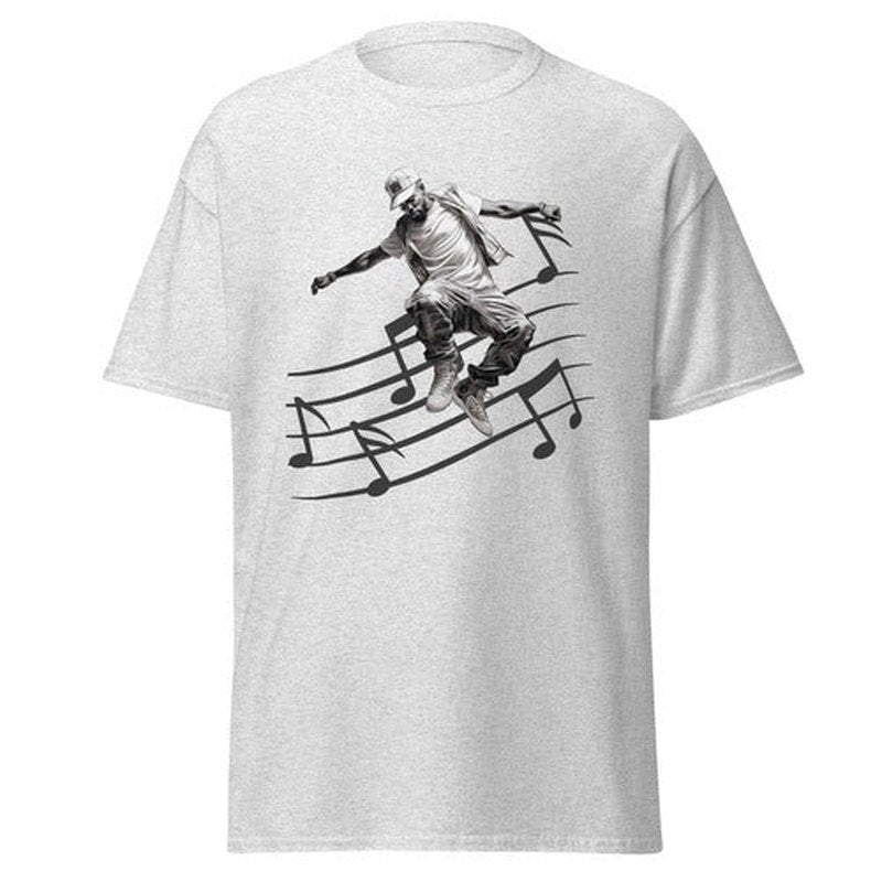 Men's Retro Hip Hop Dancer T - shirtT - ShirtGalactrip CoutureMen's Retro Hip Hop Dancer T - shirt T - Shirt 18