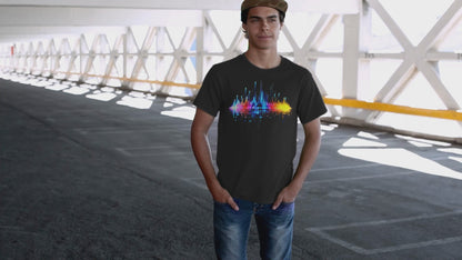 Neon Sound Equalizer T-Shirt: Be The Life of The Party!