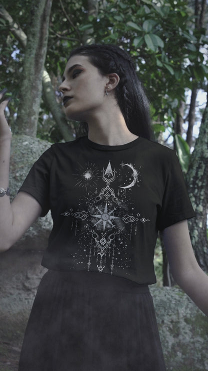 Celestial Witch T-Shirt | Dark Academia | Goth