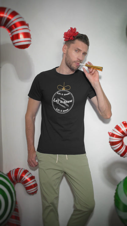 High For Holidays | Funny Christmas T-Shirt