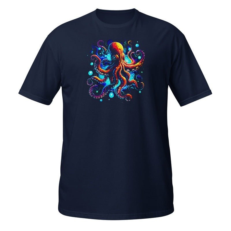 Psychedelic Space Octopus T - Shirt - Unique Unusual GiftT - ShirtGalactrip CouturePsychedelic Space Octopus T - Shirt - Unique Unusual Gift