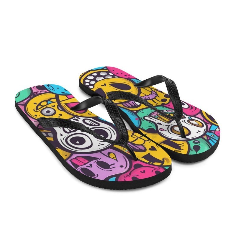 Psycho Flip Flops – Cool, Funny, and Unique Beach Sandals for Men and WomenFlip FlopsGalactrip CouturePsycho Flip Flops – Cool, Funny, and Unique Beach Sandals for Men and Women