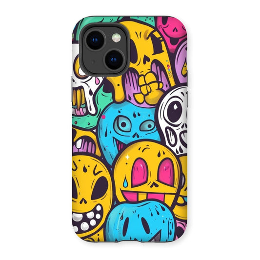 Psycho Smiley Tough Phone CasePhone & Tablet CasesGalactrip CouturePsycho Smiley Tough Phone Case