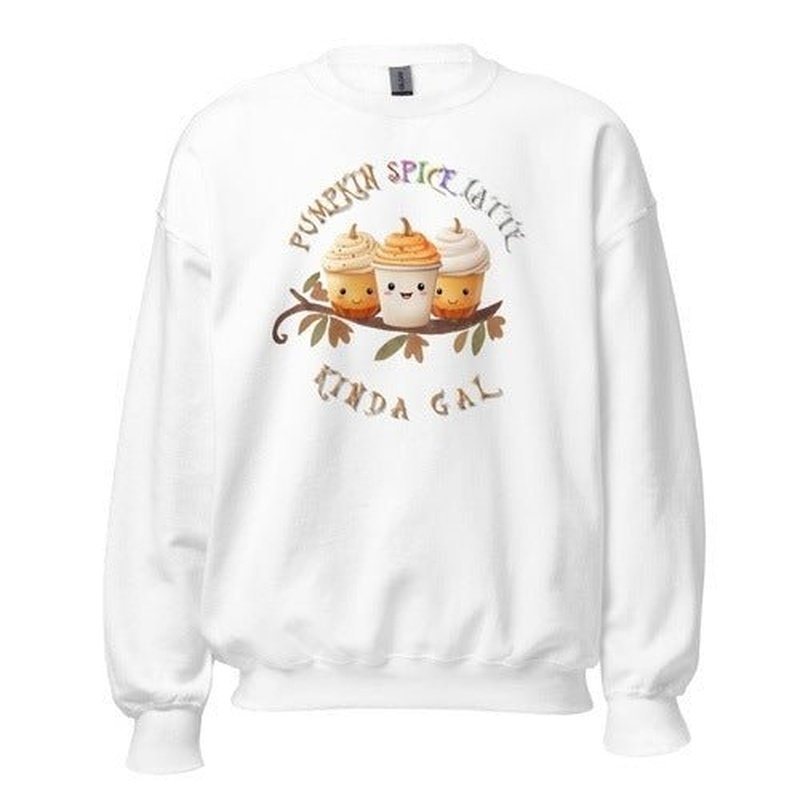 Pumpkin Spice Latte Kinda Gal SweatshirtSweatshirtGalactrip CouturePumpkin Spice Latte Kinda Gal Sweatshirt Sweatshirt 28