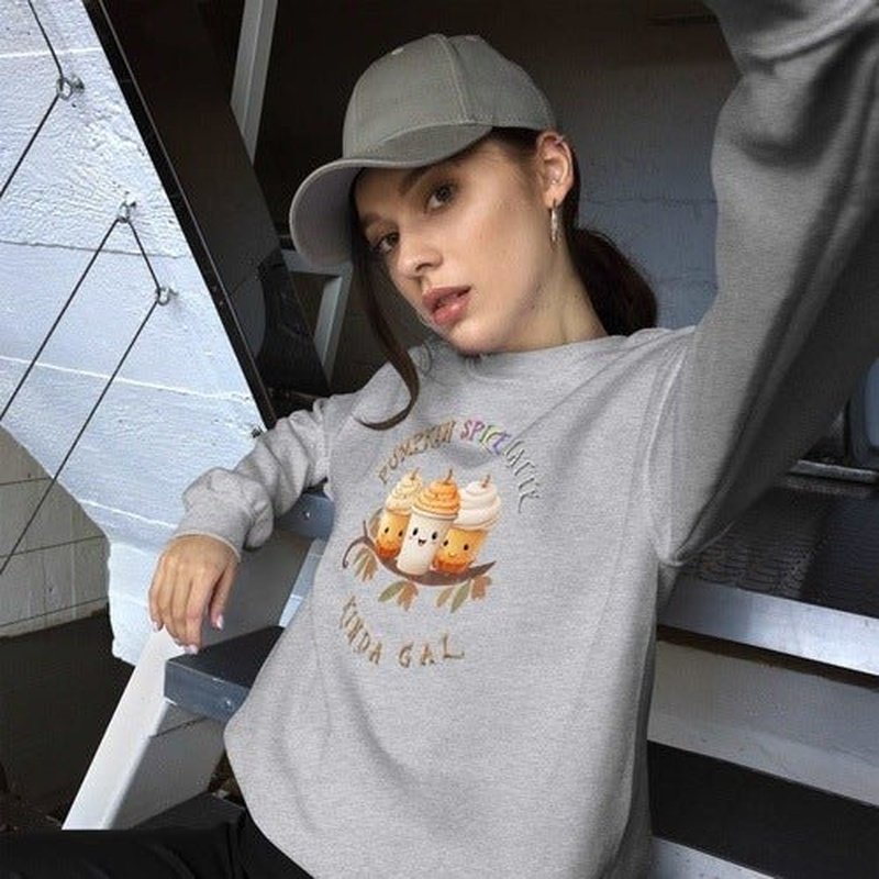 Pumpkin Spice Latte Kinda Gal SweatshirtSweatshirtGalactrip CouturePumpkin Spice Latte Kinda Gal Sweatshirt Sweatshirt 28