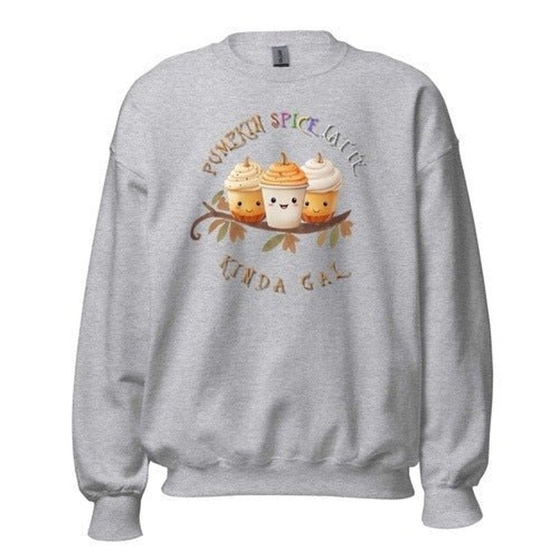 Pumpkin Spice Latte Kinda Gal SweatshirtSweatshirtGalactrip CouturePumpkin Spice Latte Kinda Gal Sweatshirt Sweatshirt 28