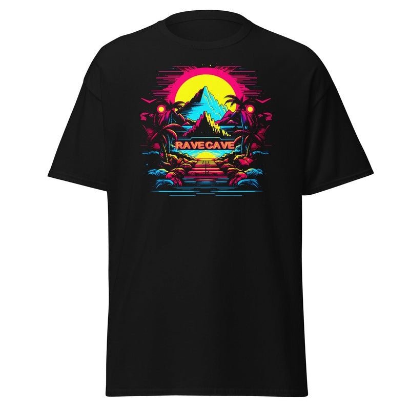 Rave Cave Unisex T - Shirt | 90s Y2K Techno DJ TeeT - ShirtGalactrip CoutureRave Cave Unisex T - Shirt | 90s Y2K Techno DJ Tee
