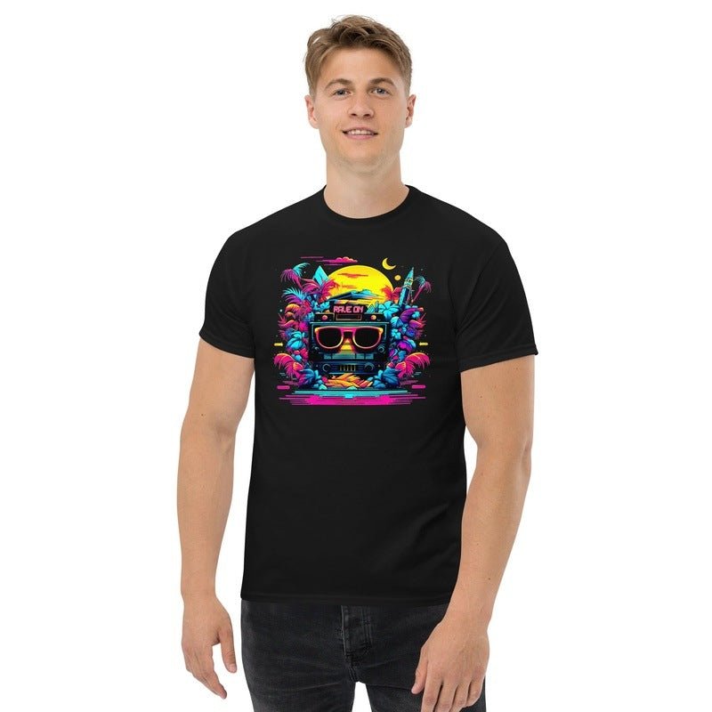 Rave On Retro Summer Festival T - Shirt | Y2K ClothingT - ShirtGalactrip CoutureRave On Retro Summer Festival T - Shirt | Y2K Clothing