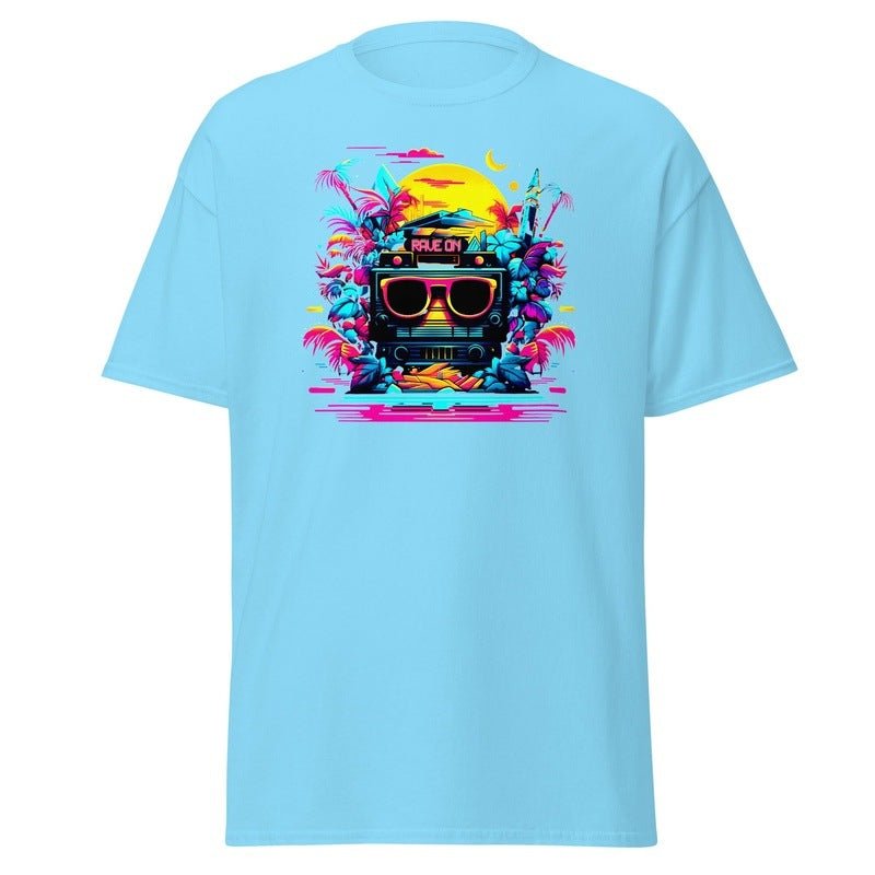 Rave On Retro Summer Festival T - Shirt | Y2K ClothingT - ShirtGalactrip CoutureRave On Retro Summer Festival T - Shirt | Y2K Clothing