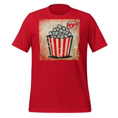 Retro Comic Popcorn Art TeeT-ShirtGalactrip CoutureRetro Comic Popcorn Art Tee