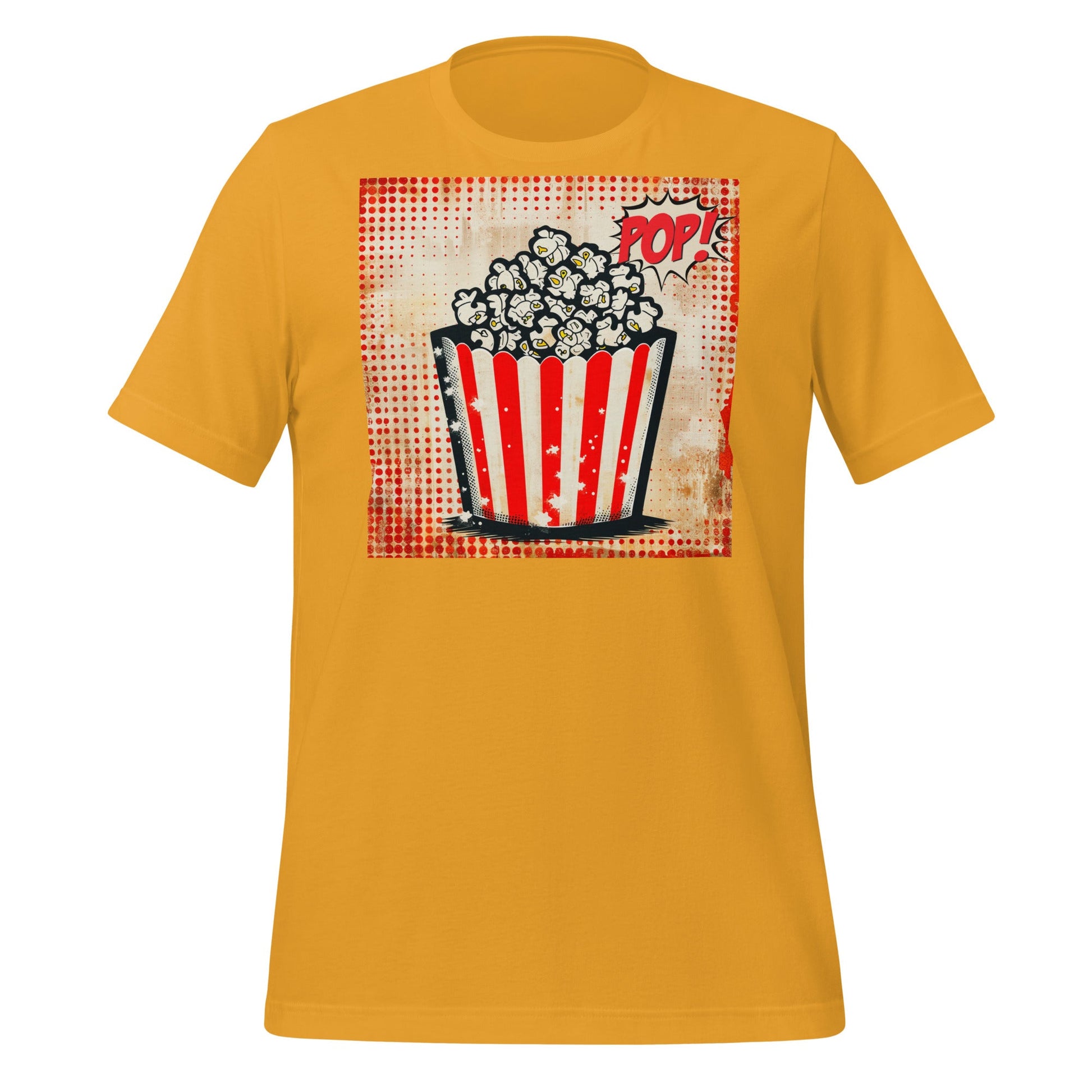 Retro Comic Popcorn Art TeeT-ShirtGalactrip CoutureRetro Comic Popcorn Art Tee