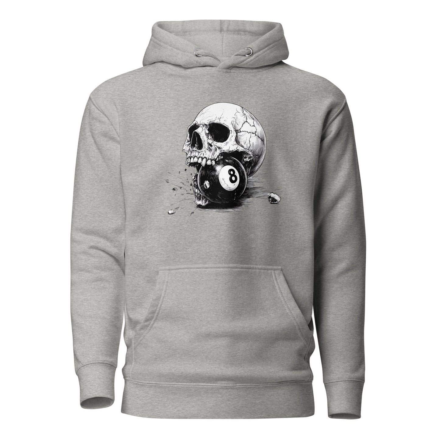 Skull & 8 - Ball Unisex Hoodie – Gothic StreetwearHoodieGalactrip CoutureProduct mockup