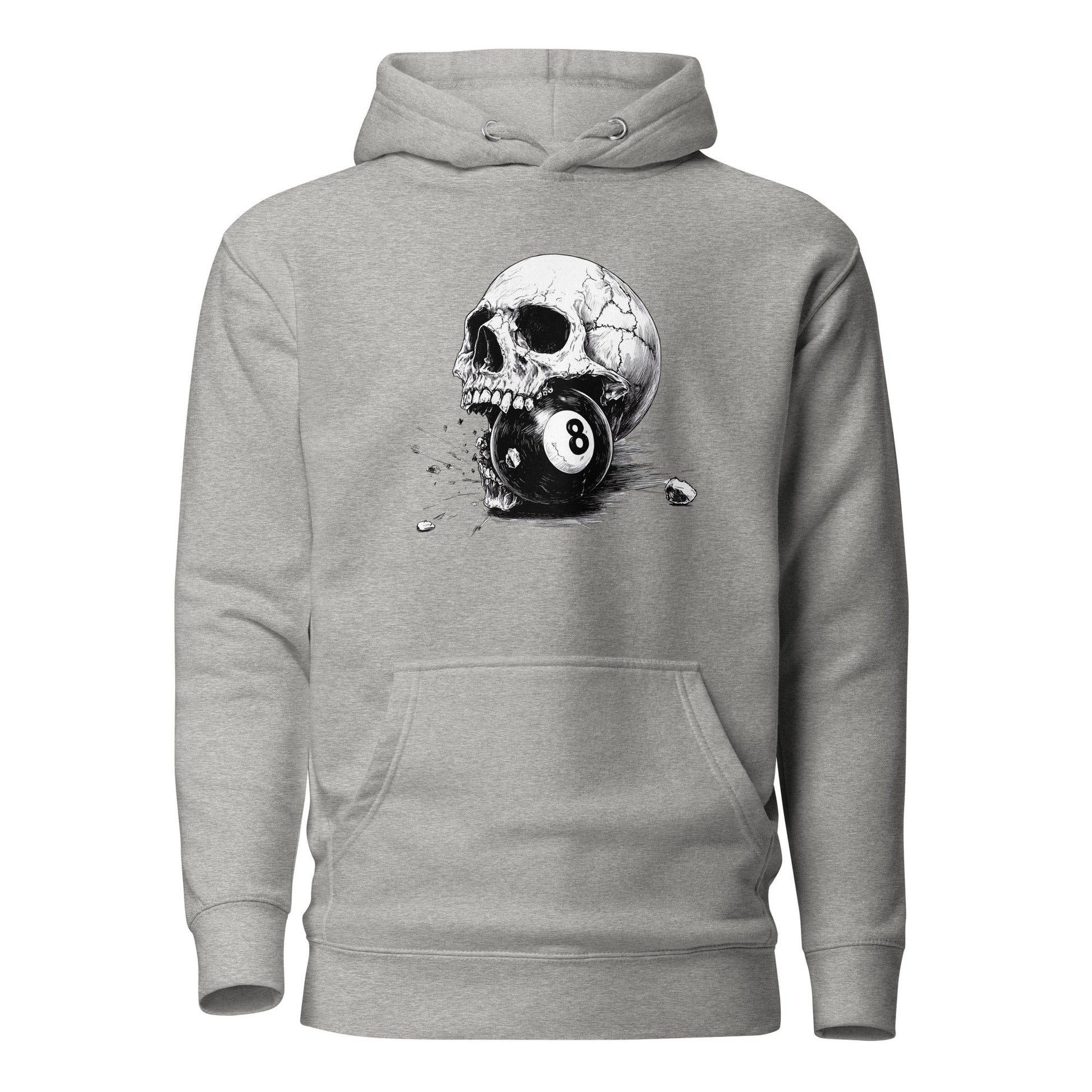 Skull & 8 - Ball Unisex Hoodie – Gothic StreetwearHoodieGalactrip CoutureProduct mockup