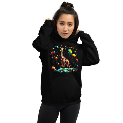 Space Giraffe Unisex HoodieHoodieGalactrip CoutureSpace Giraffe Unisex Hoodie