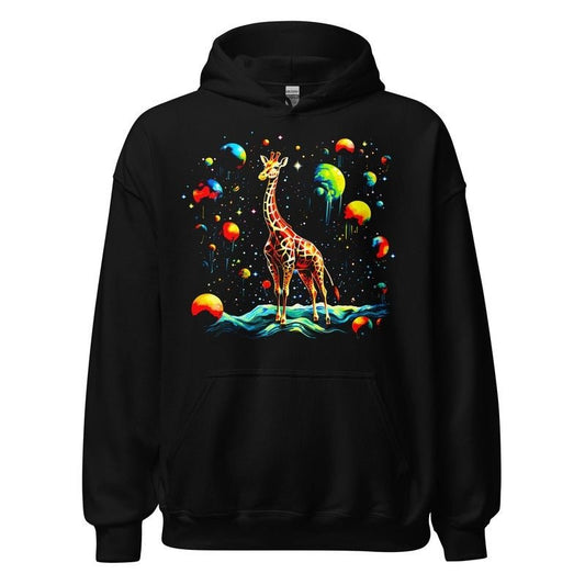 Space Giraffe Unisex HoodieHoodieGalactrip CoutureSpace Giraffe Unisex Hoodie