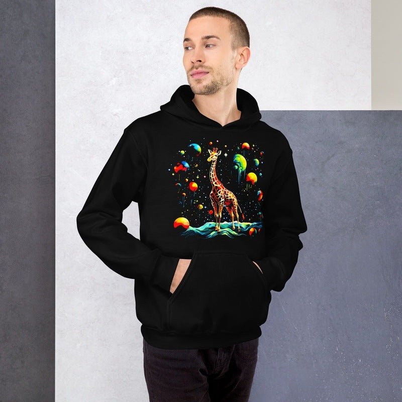 Space Giraffe Unisex HoodieHoodieGalactrip CoutureSpace Giraffe Unisex Hoodie