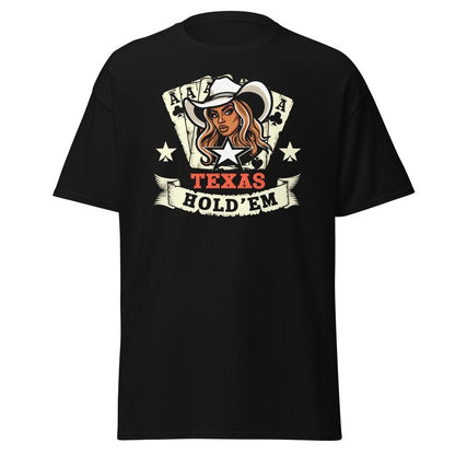 Texas Hold'em Queen B Beyhive T - ShirtT - ShirtGalactrip CoutureTexas Hold'em Queen B Beyhive T - Shirt