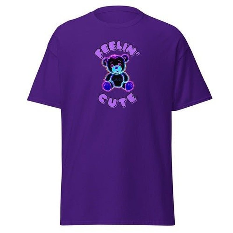 The Feelin' Cute Bear T - ShirtT - ShirtGalactrip CoutureThe Feelin' Cute Bear T - Shirt T - Shirt 18