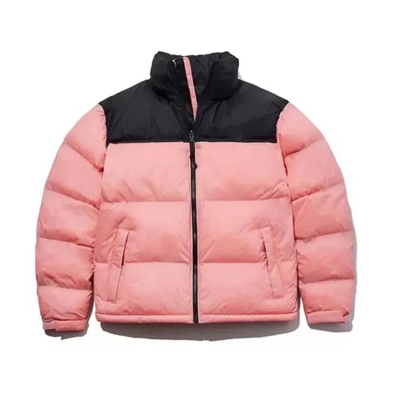 Women's Solid Colour Warm Puffer Jacket - Cotton Filled Winter CoatJacketGalactrip Couture53744232497537|53744232530305|53744232628609|53744232661377