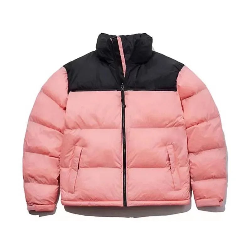 Women's Solid Colour Warm Puffer Jacket - Cotton Filled Winter CoatJacketGalactrip CoutureWomen's Solid Colour Warm Puffer Jacket - Cotton Filled Winter Coat